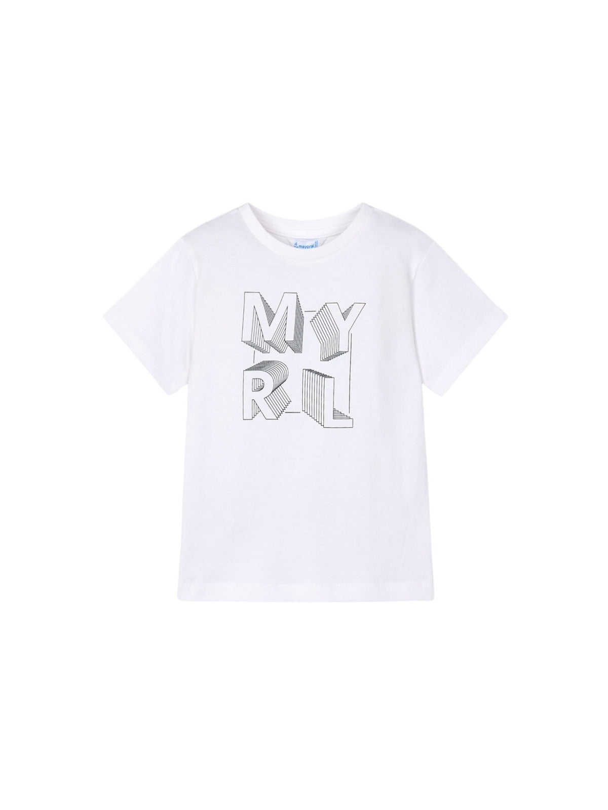 Camiseta básica Branco (Branco)  para Menino - Mayoral