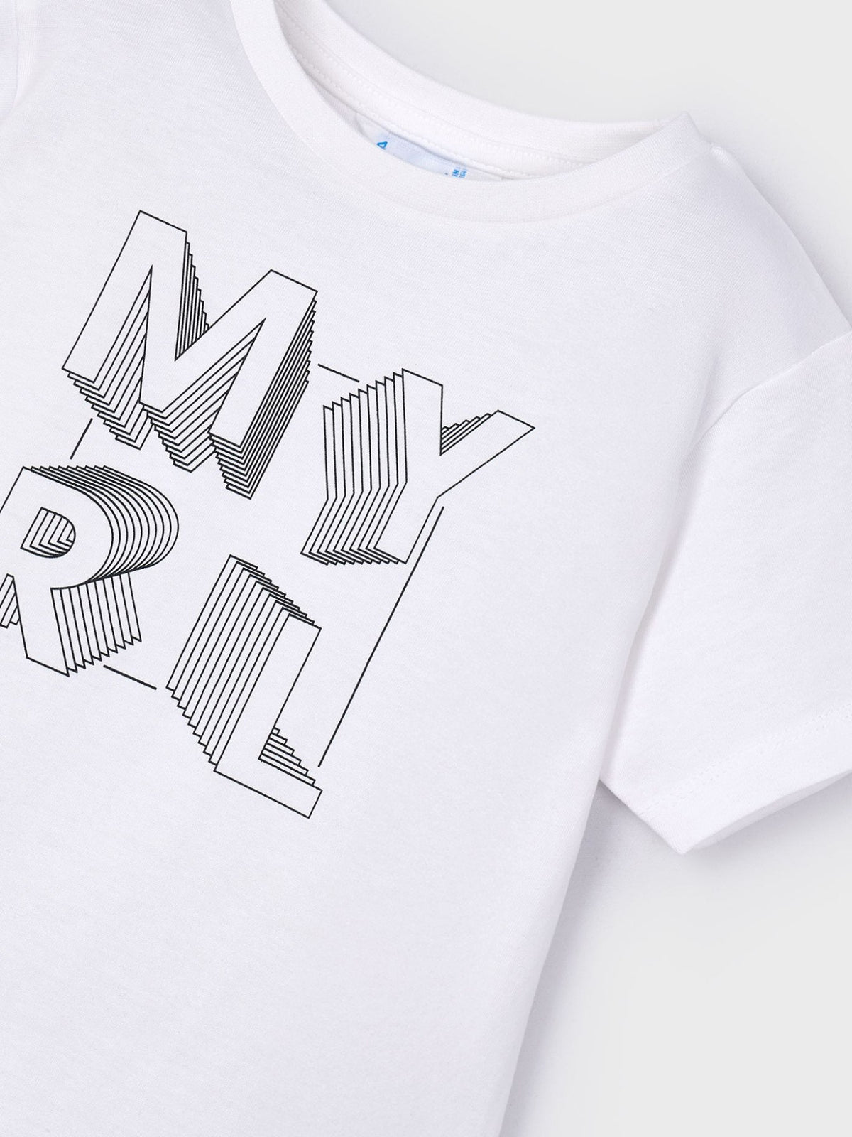 Camiseta básica Branco (Branco)  para Menino - Mayoral
