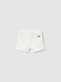 Calção sarja básico Branco (Branco)  para Bebé Menino - Mayoral