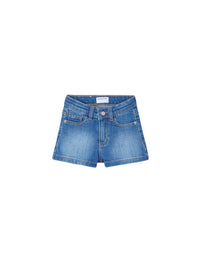 Short ganga básico Base (Ganga c/ Lavagem)  para Menina - Mayoral