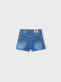 Short ganga básico Base (Ganga c/ Lavagem)  para Menina - Mayoral