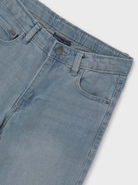 Bermuda ganga basica Grey blue (Ganga c/ Lavagem)  para Menino - Mayoral