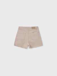 Short sarja básico Areia (Bege)  para Menina - Mayoral