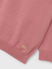 Jersey c/gola redonda básico Guayaba (Rosa Velho)  para Menino - Mayoral