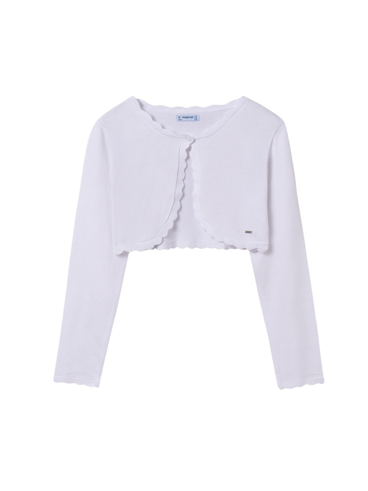 Casaco tricot básico Branco (Branco)  para Menina - Mayoral