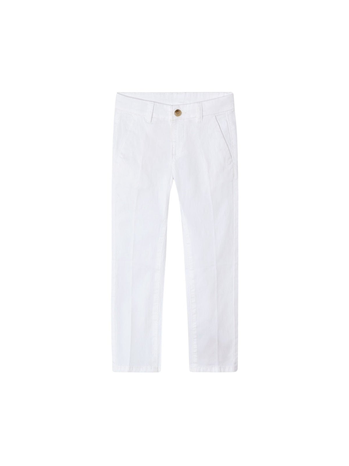 Calça sarja básica Branco (Branco)  para Menino - Mayoral