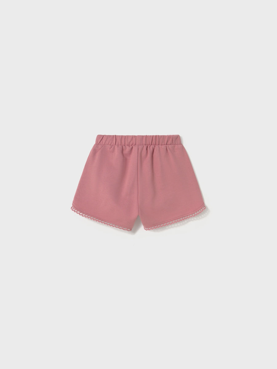 Short felpa básico Colorete (Rosa Velho)  para Bebé Menina - Mayoral