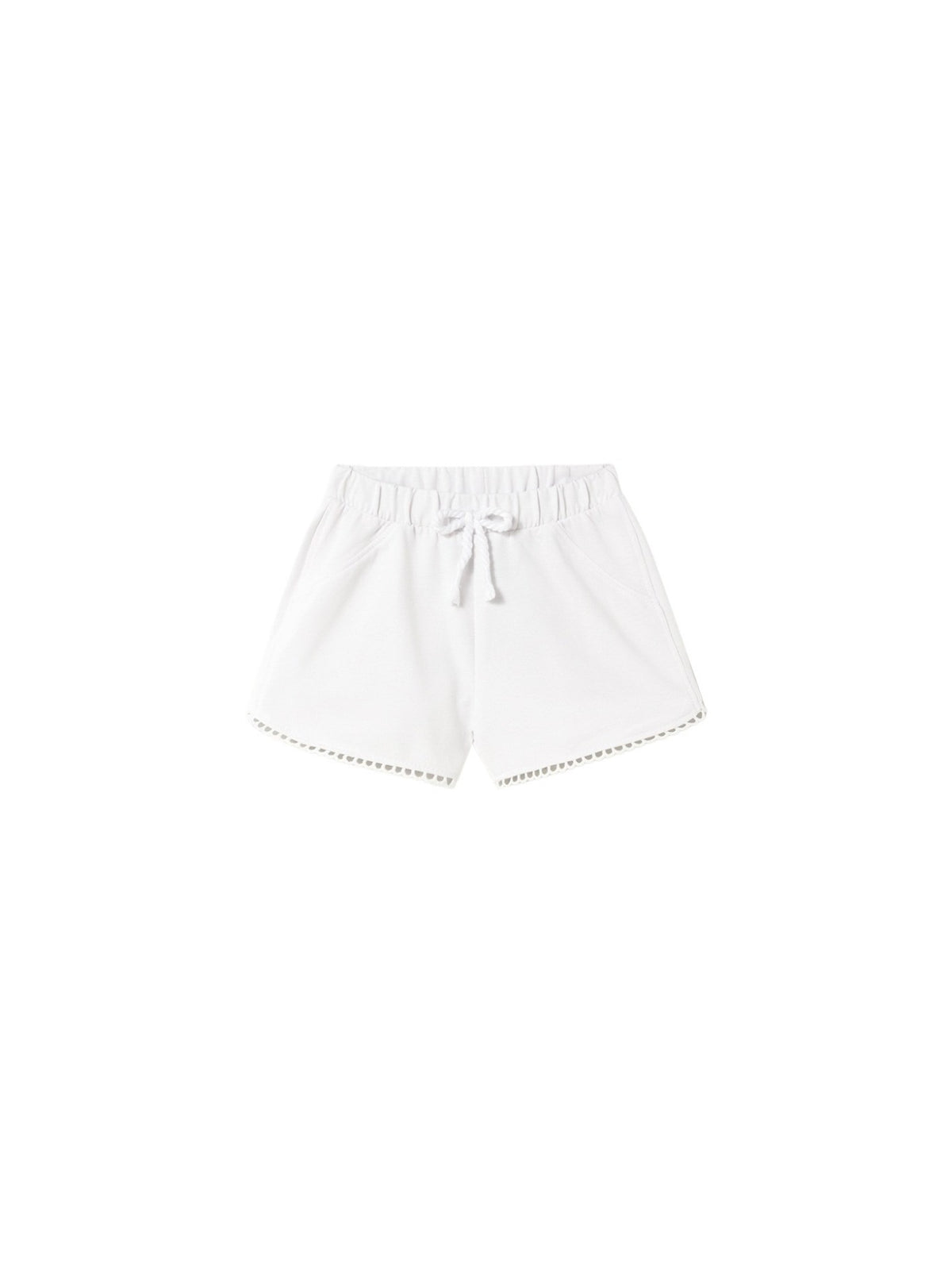 Short felpa básico Branco (Branco)  para Bebé Menina - Mayoral