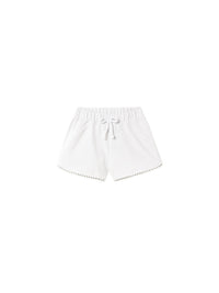 Short felpa básico Branco (Branco)  para Bebé Menina - Mayoral