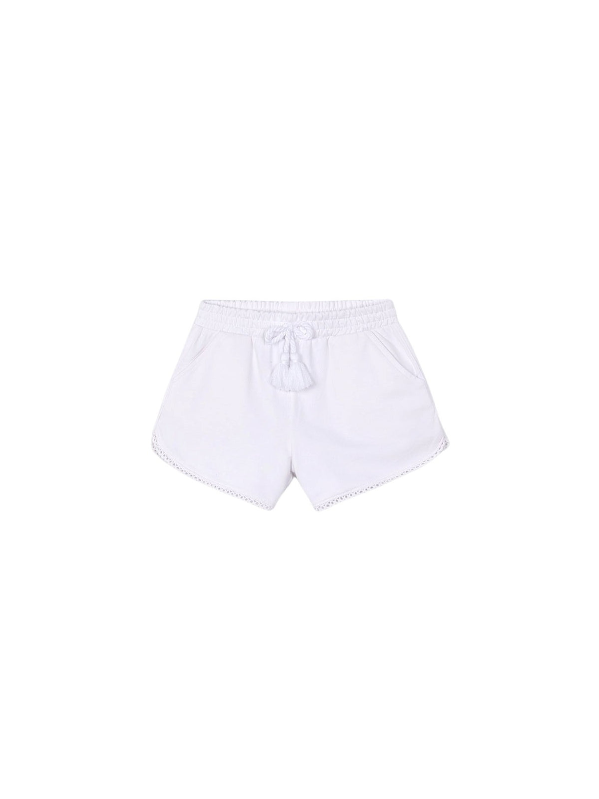 Short felpa básico Branco (Branco)  para Menina - Mayoral