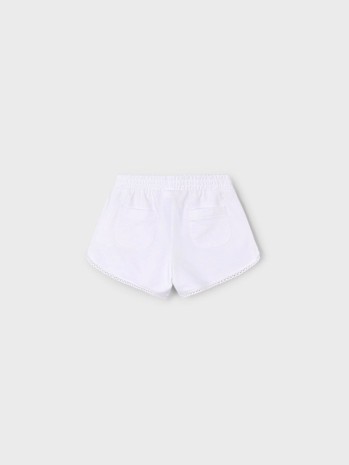 Short felpa básico Branco (Branco)  para Menina - Mayoral