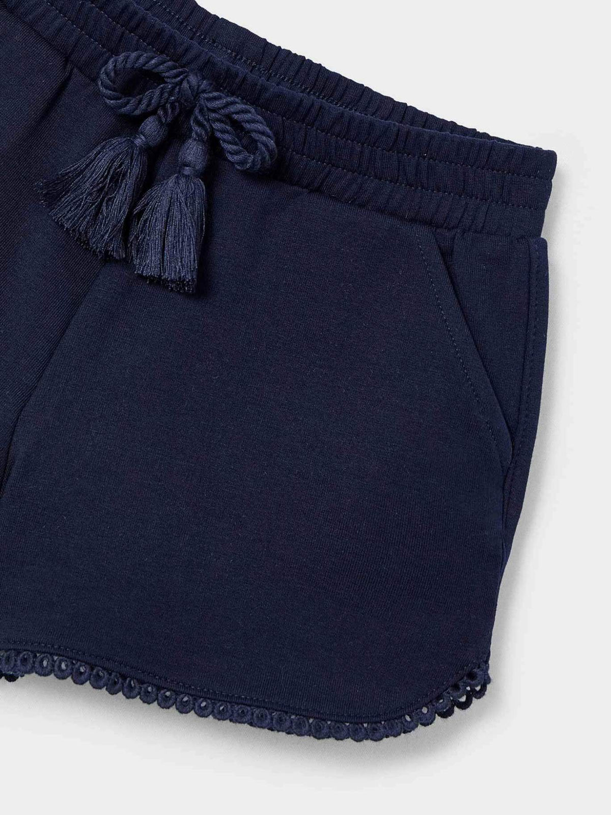 Short felpa básico Marinho (Marinho)  para Menina - Mayoral