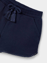 Short felpa básico Marinho (Marinho)  para Menina - Mayoral