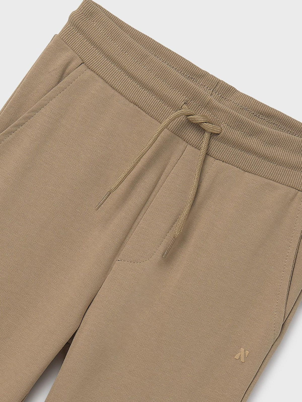 Calça felpa básica punhos Camel (Castanho Claro)  para Menino - Mayoral