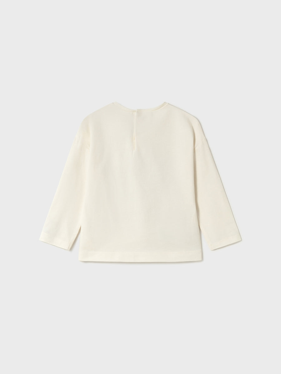 Camisola Osso (Bege)  para Bebé Menina - Mayoral