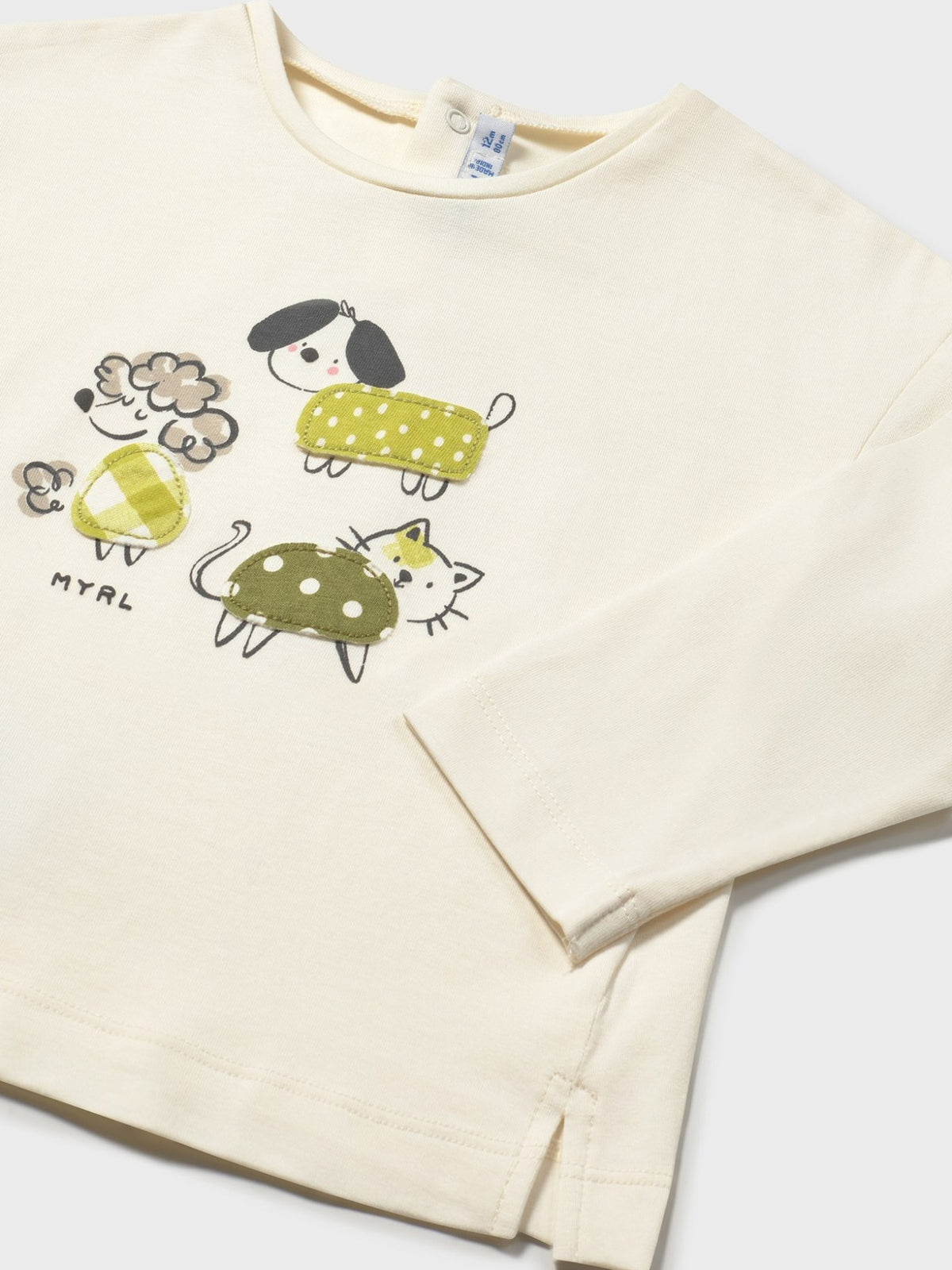 Camisola Osso (Bege)  para Bebé Menina - Mayoral