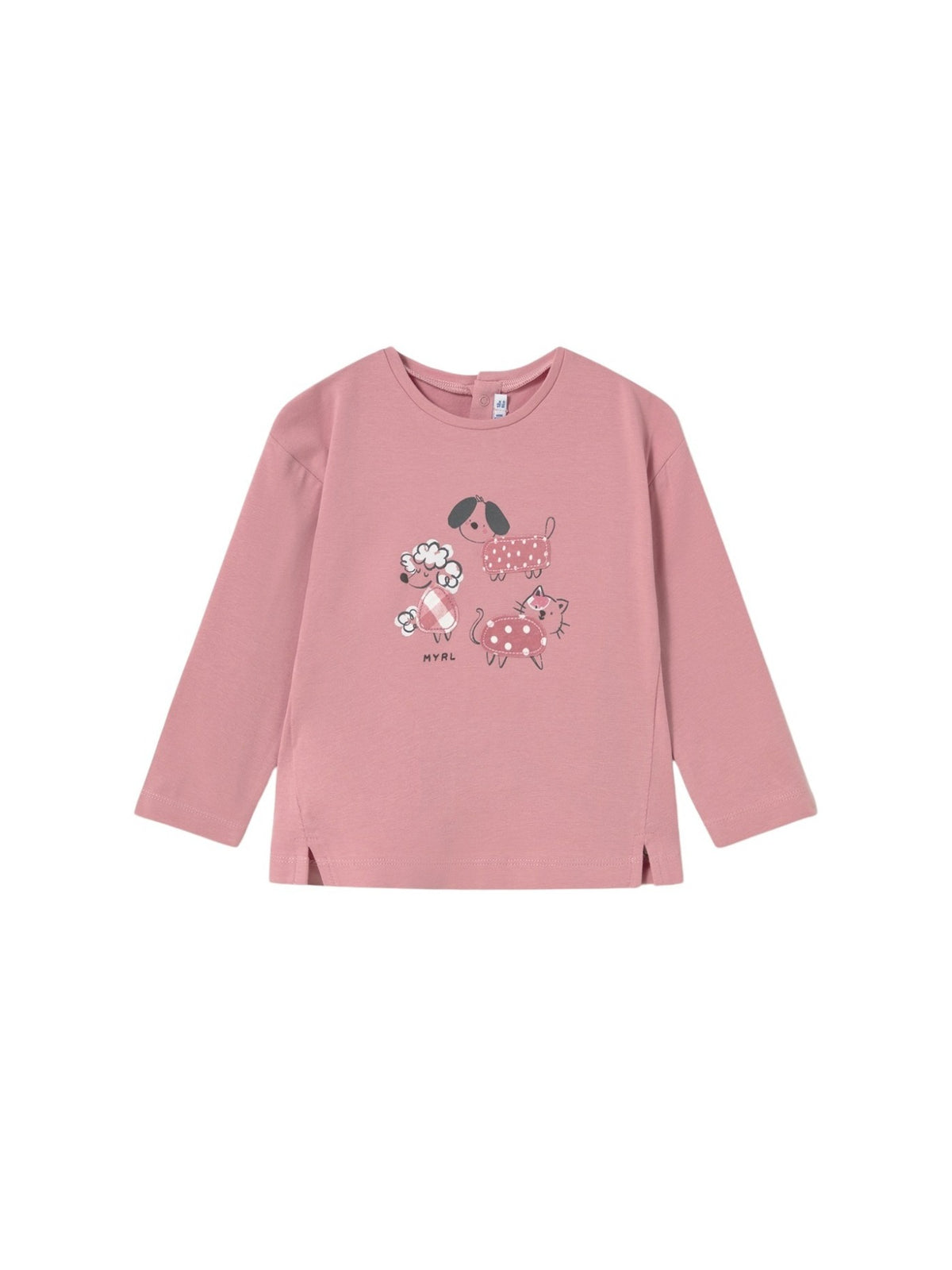 Camisola Rosado (Rosa Velho)  para Bebé Menina - Mayoral