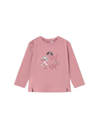 Camisola Rosado (Rosa Velho)  para Bebé Menina - Mayoral