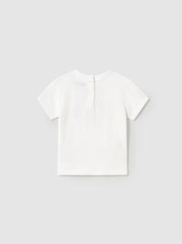 T´shirt vestir Branco (Branco)  para Bebé Menino - Mayoral