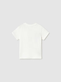 T´shirt jungle Nata (Creme / Pérola)  para Bebé Menino - Mayoral