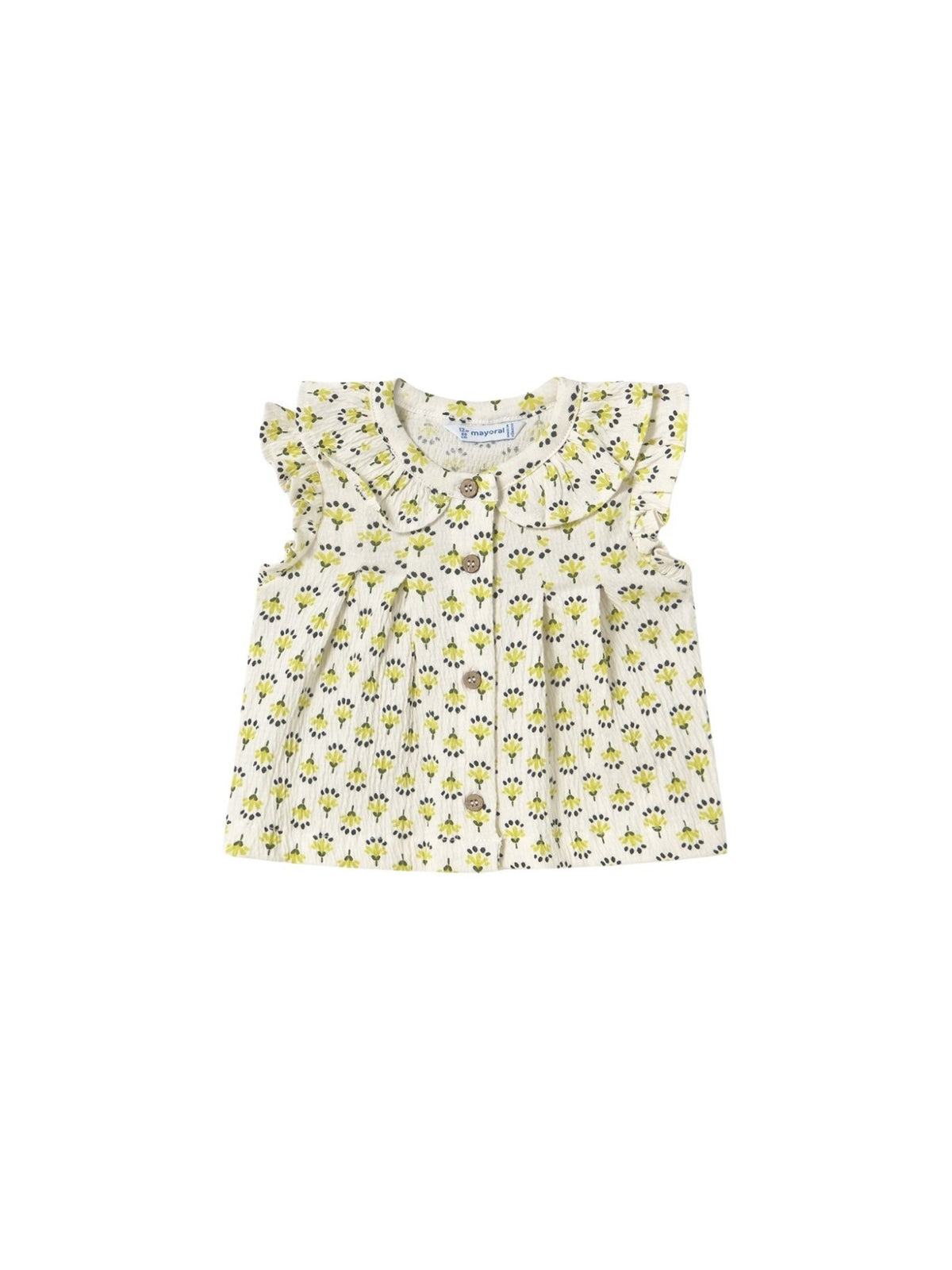 Blusa ponto bambola Pistacho (Lima)  para Bebé Menina - Mayoral