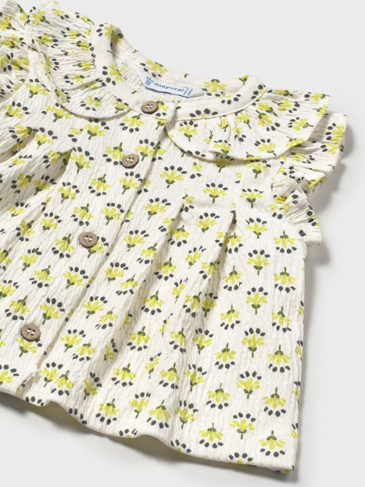 Blusa ponto bambola Pistacho (Lima)  para Bebé Menina - Mayoral