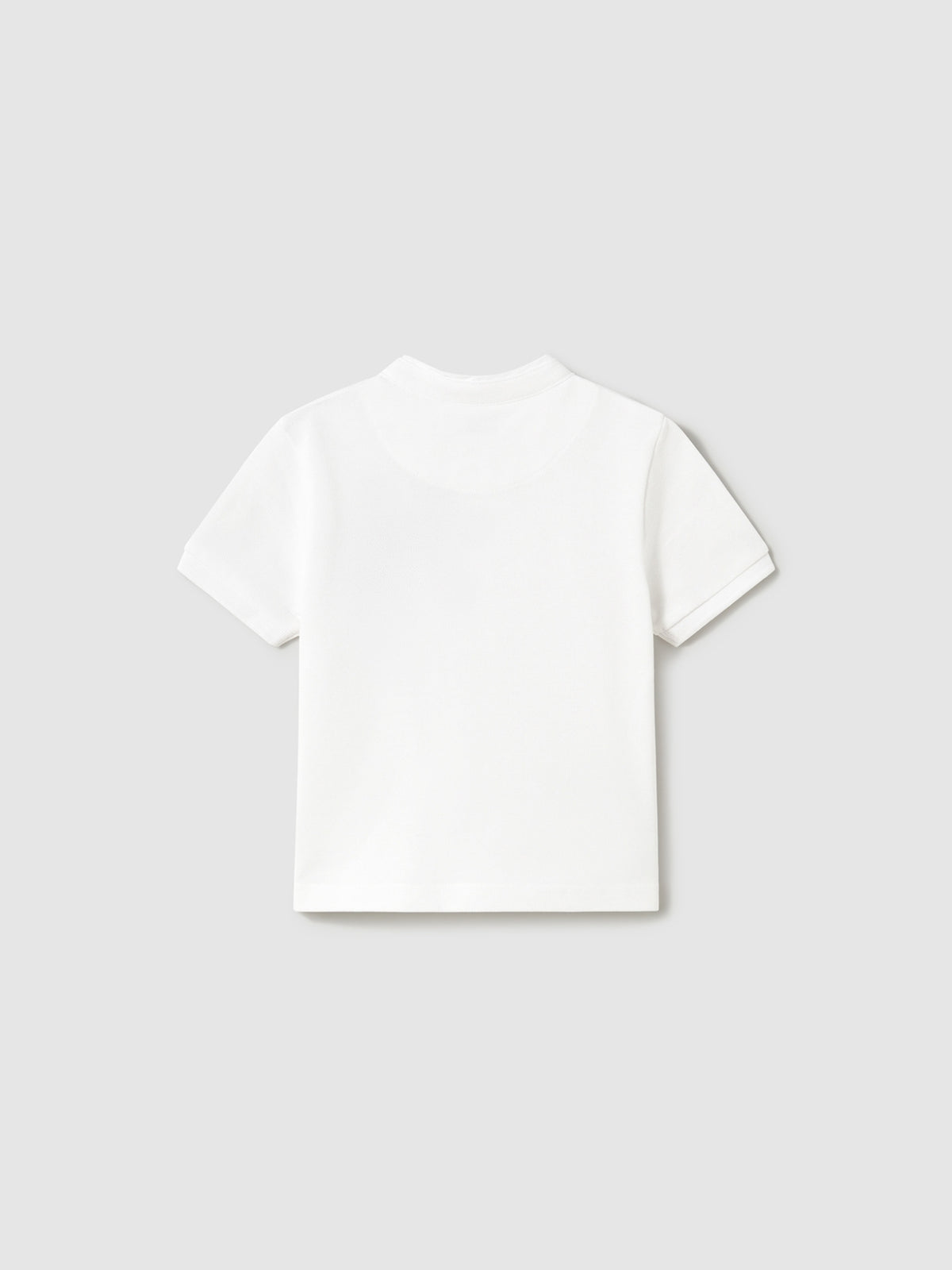 Polo m/curta gola mao Branco (Branco)  para Bebé Menino - Mayoral