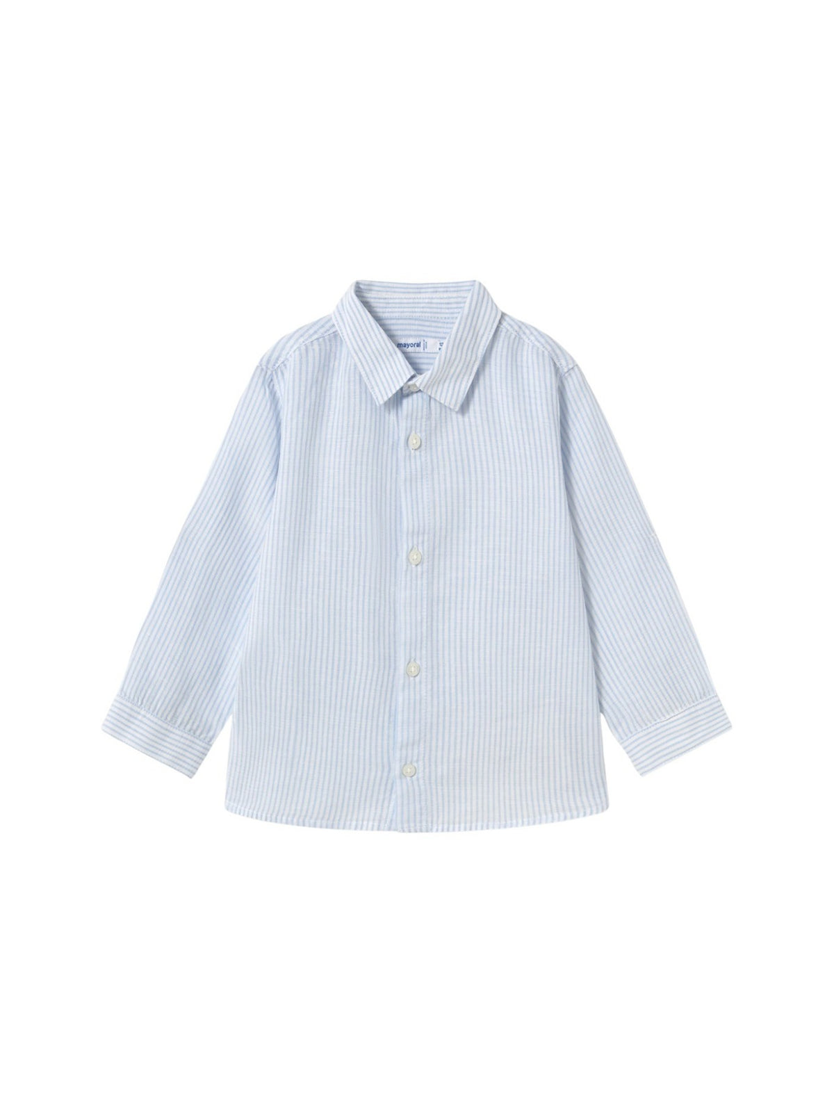 Camisa m/comp.linho Brisa (Celeste)  para Bebé Menino - Mayoral