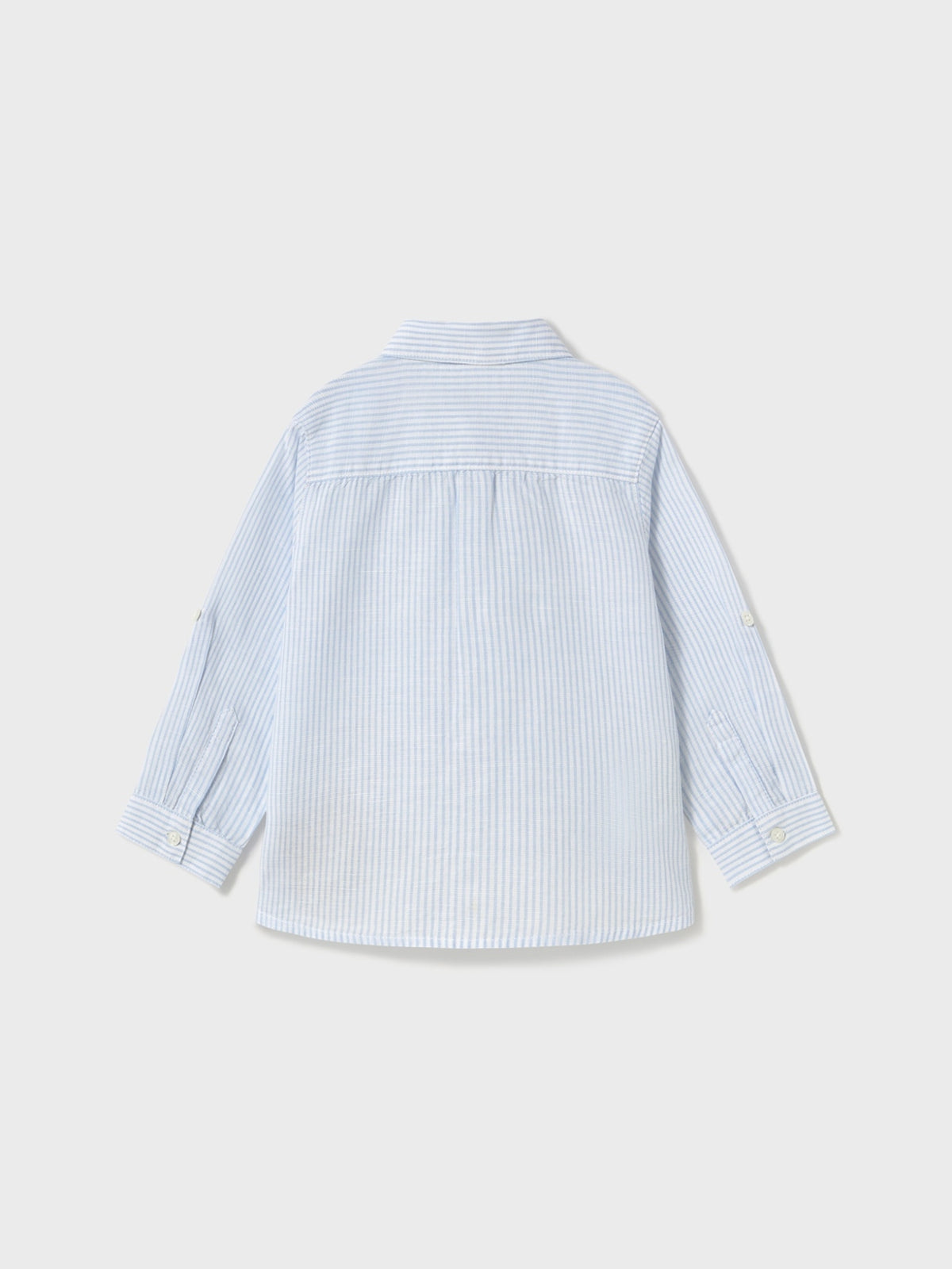 Camisa m/comp.linho Brisa (Celeste)  para Bebé Menino - Mayoral