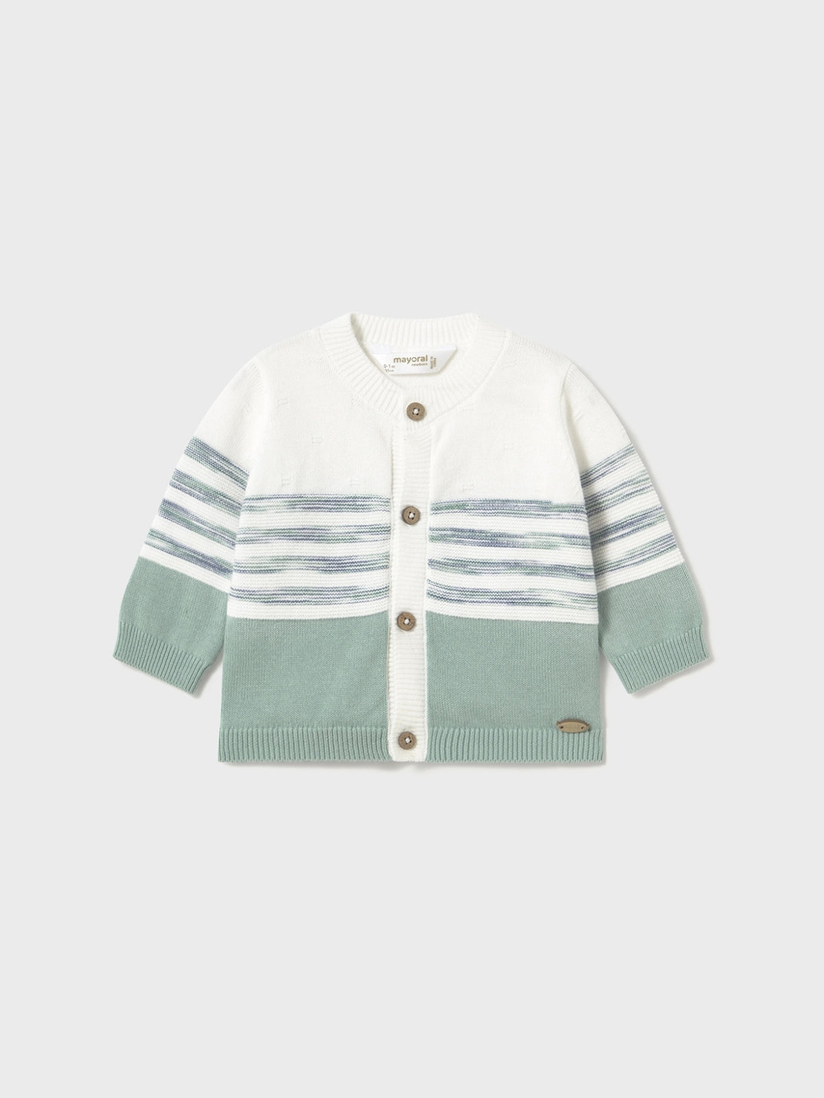 Conj. calção tricot Menta (Verde Água)  para Bebé Menino - Mayoral
