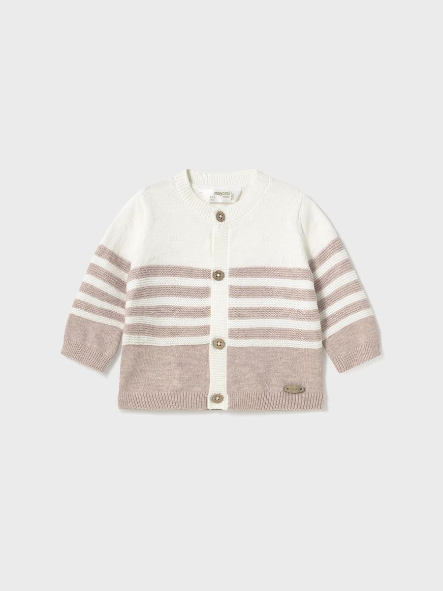 Conj. calção tricot Areia vig (Bege)  para Bebé Menino - Mayoral