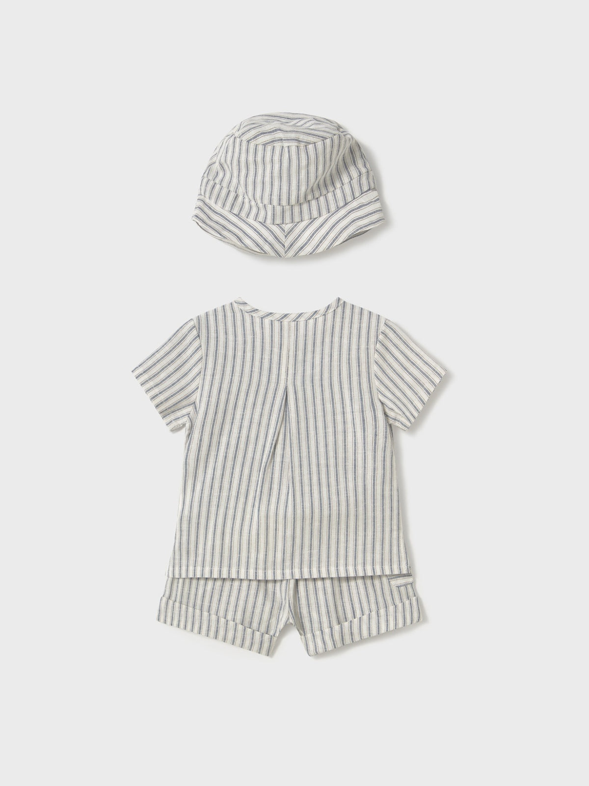 Conj. calção gorro Natural (Creme / Pérola)  para Bebé Menino - Mayoral