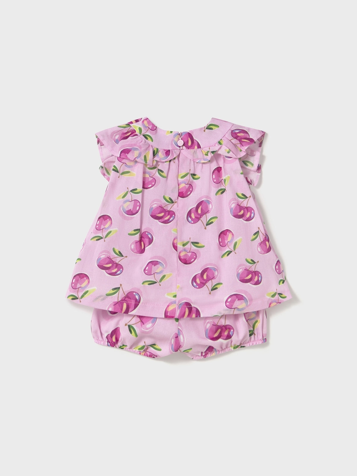 Conj. bermuda total look Rosa malva (Rosa)  para Bebé Menina - Mayoral