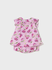 Conj. bermuda total look Rosa malva (Rosa)  para Bebé Menina - Mayoral