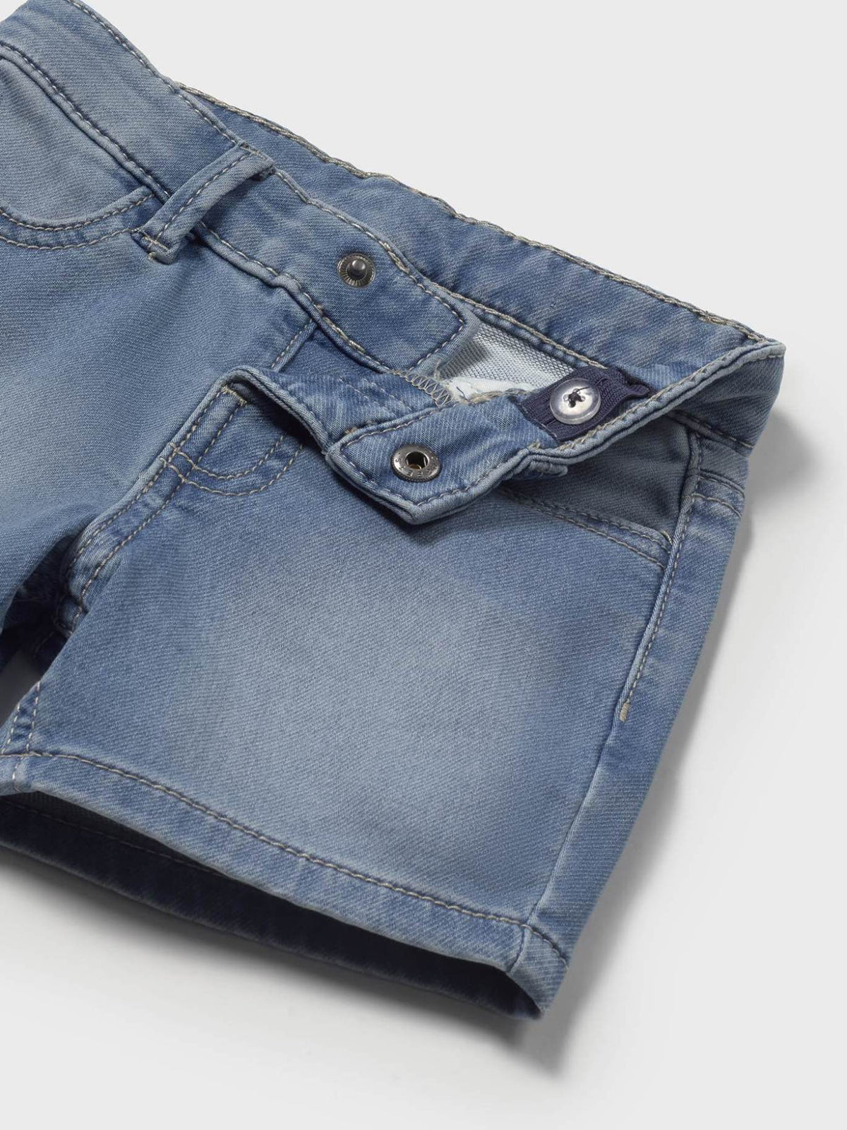 Bermuda soft denim 5b Base (Ganga c/ Lavagem)  para Bebé Menino - Mayoral