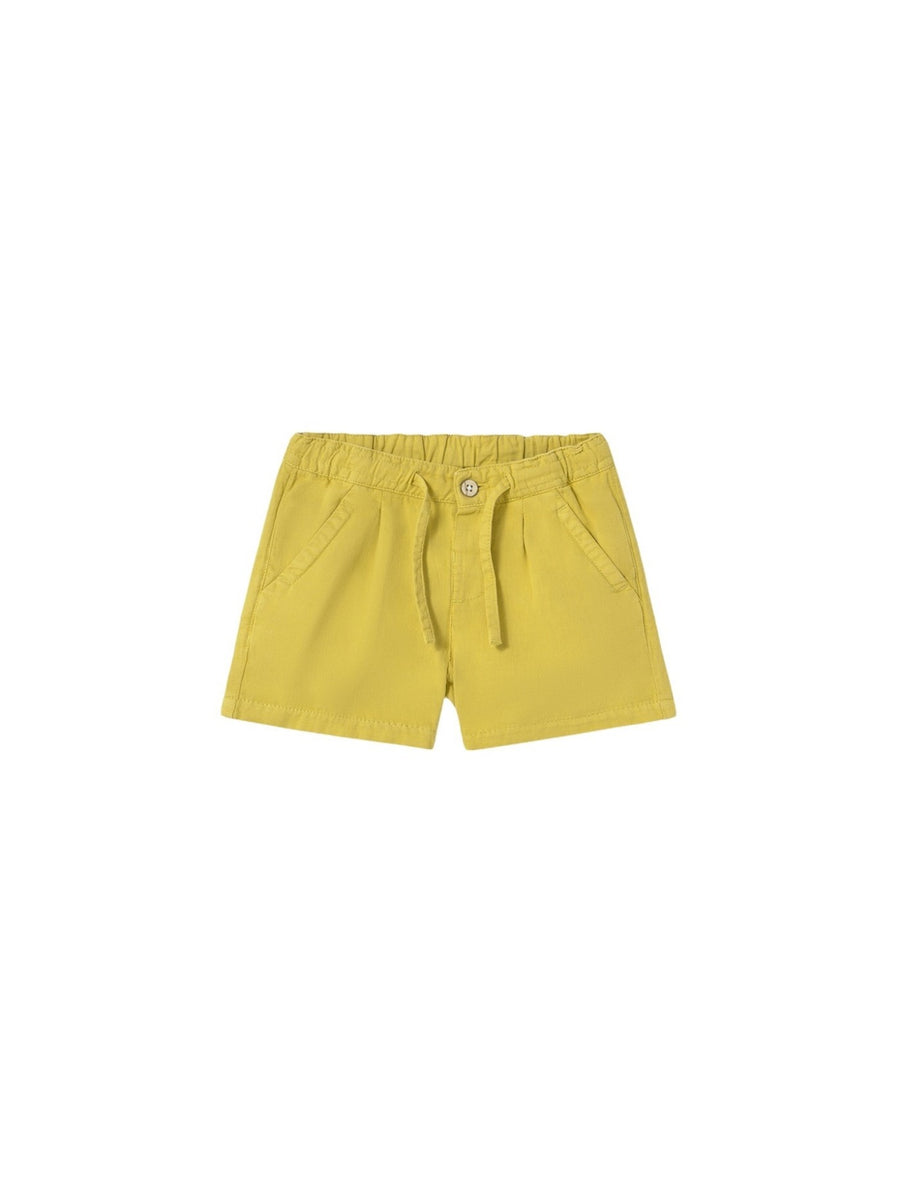 Bermuda linho relaxed Ouro (Dourado)  para Bebé Menino - Mayoral