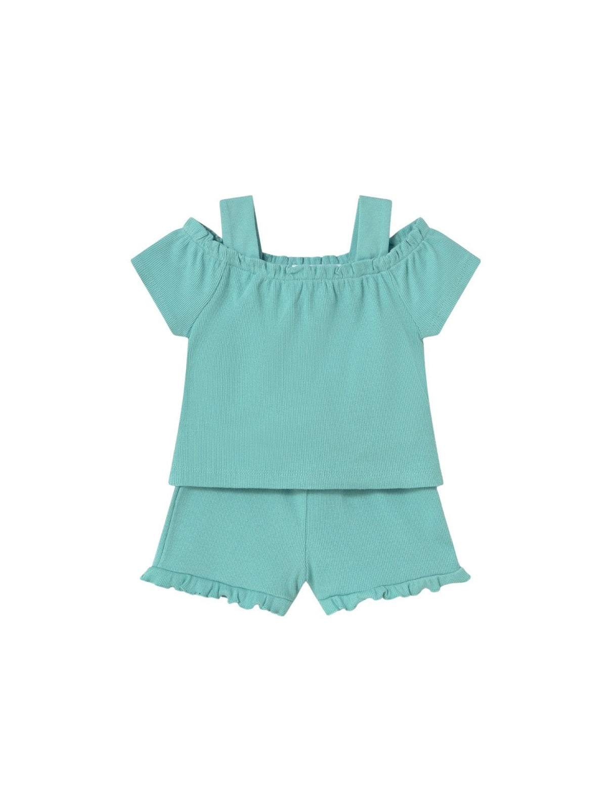 Conj. short Verde (Verde)  para Bebé Menina - Mayoral