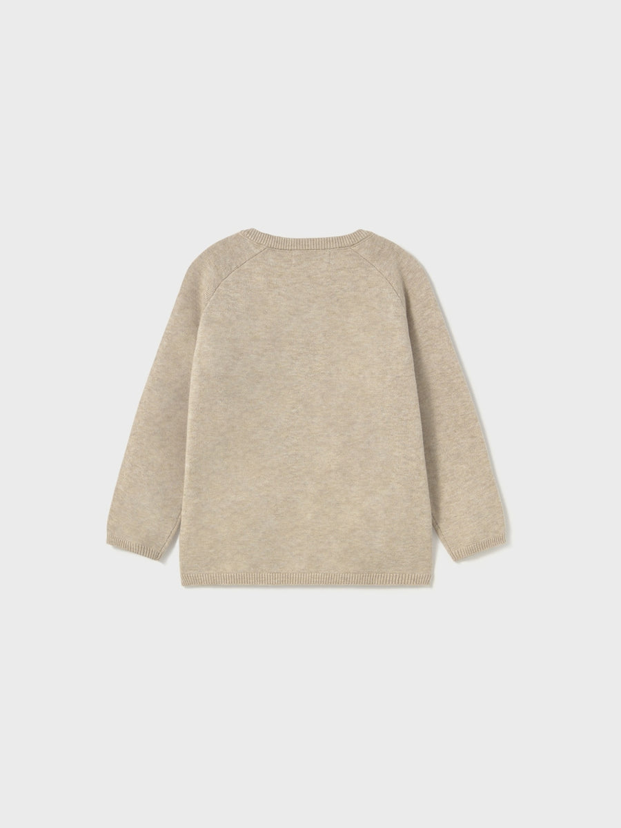 Jersey intarsia Creme vig (Creme / Pérola)  para Bebé Menino - Mayoral
