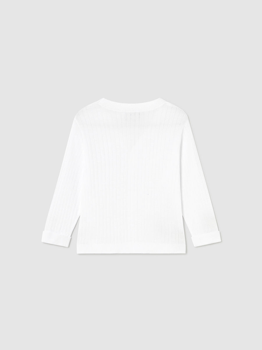 Casaco tricot Branco (Branco)  para Bebé Menino - Mayoral