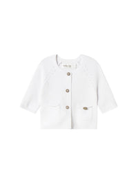 Casaco tricot Branco (Branco)  para Bebé Menina - Mayoral