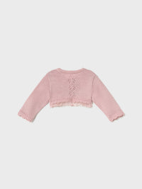 Casaco cerimónia Rosa baby (Rosa Bébé)  para Bebé Menina - Mayoral
