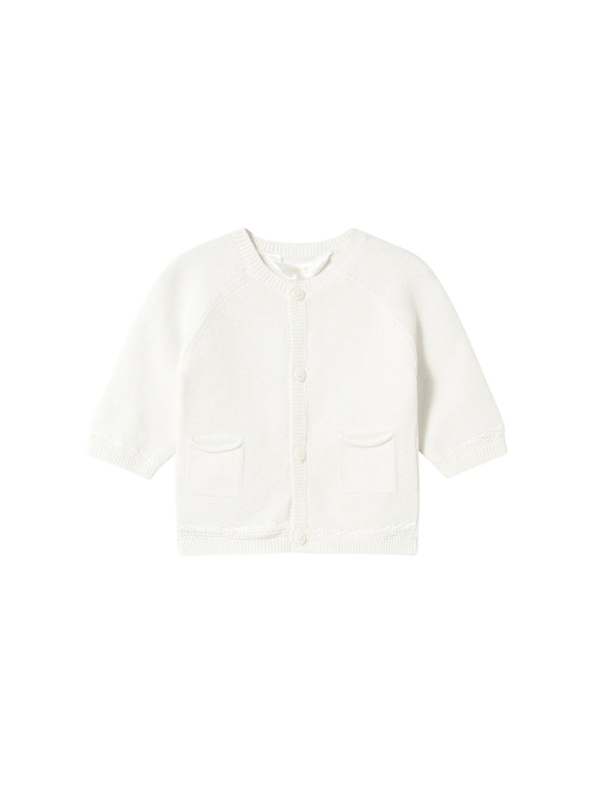 Casaco tricot Natural (Creme / Pérola)  para Bebé Menino - Mayoral