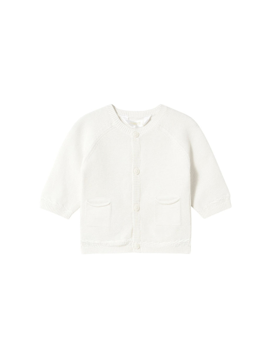 Casaco tricot Natural (Creme / Pérola)  para Bebé Menino - Mayoral