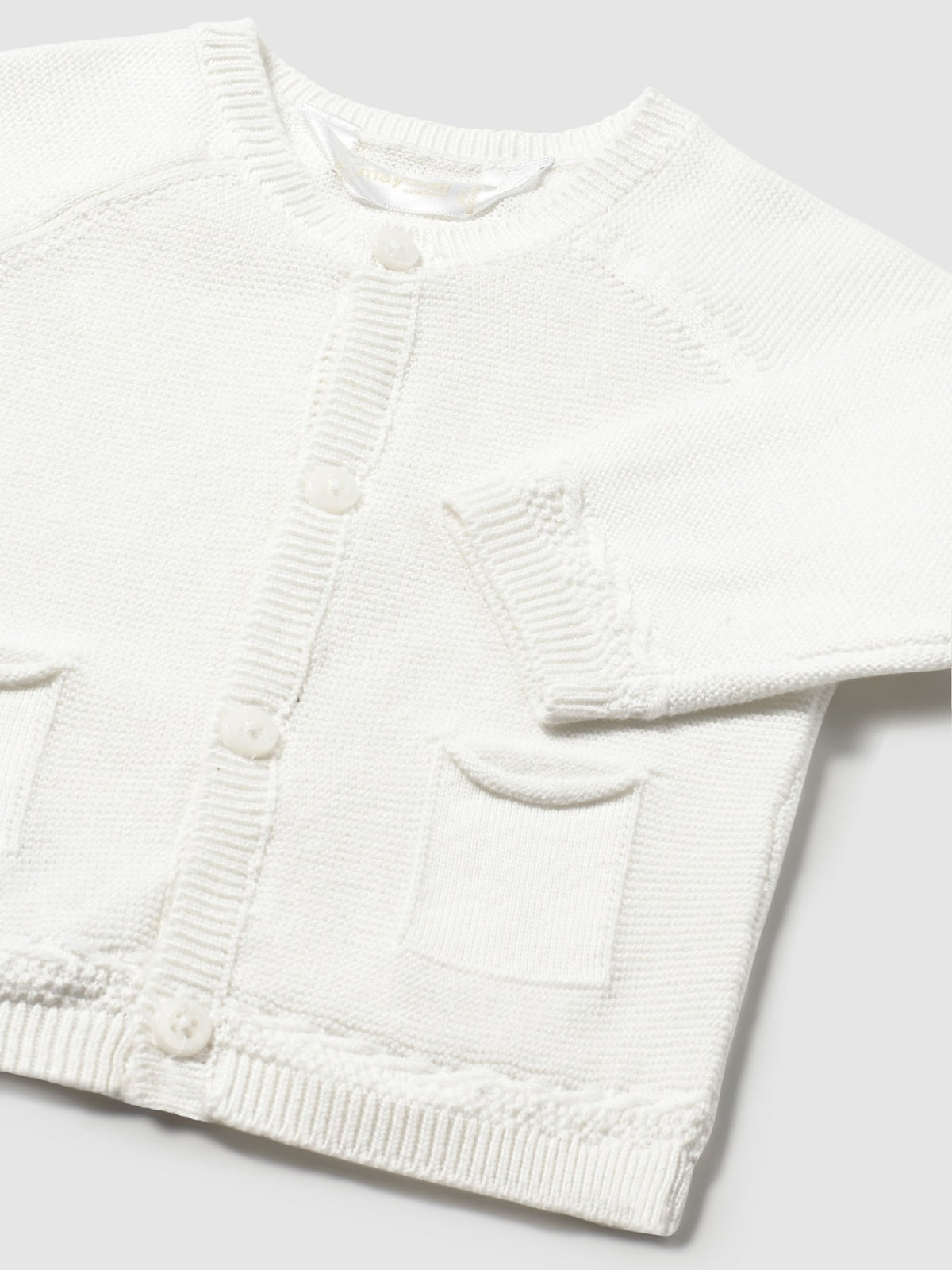 Casaco tricot Natural (Creme / Pérola)  para Bebé Menino - Mayoral