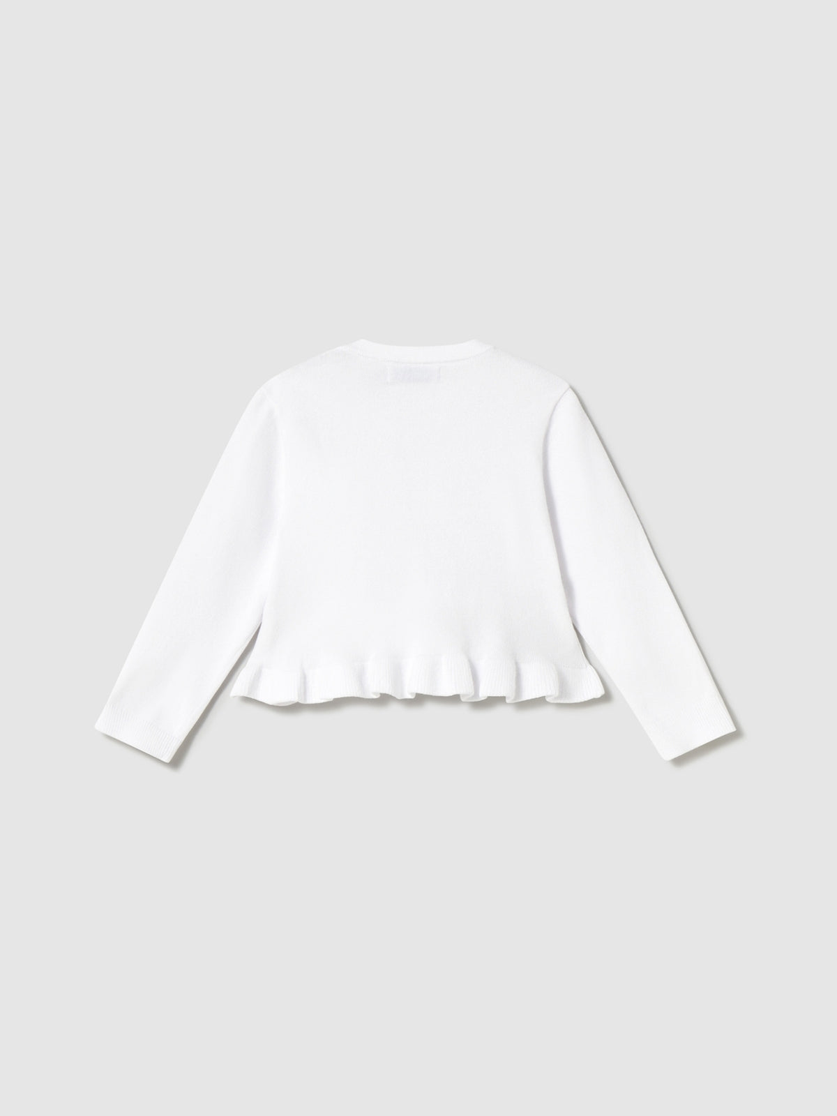 Casaco tricot comprido Branco (Branco)  para Bebé Menina - Mayoral