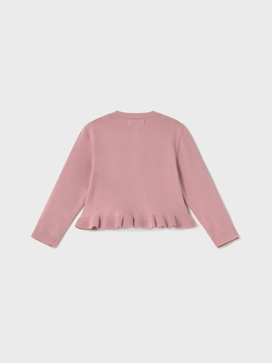 Casaco tricot comprido Rosado (Rosa Velho)  para Bebé Menina - Mayoral
