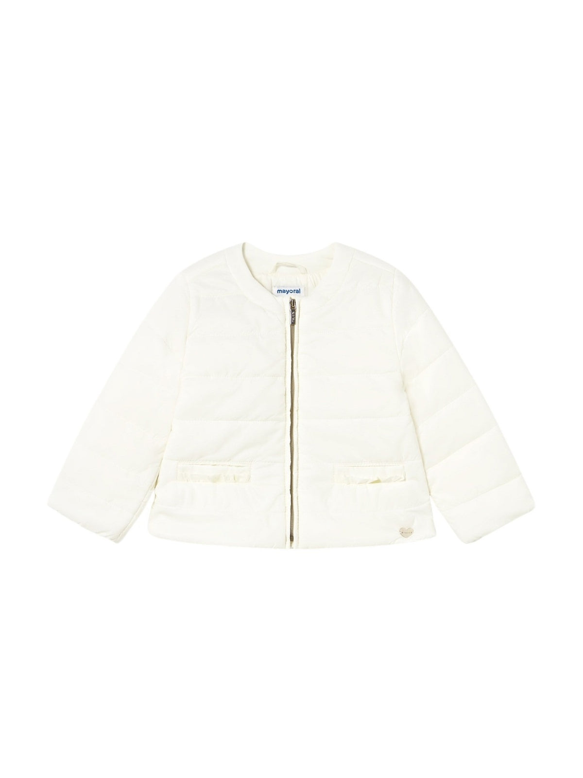 Parka soft Branco (Branco)  para Bebé Menina - Mayoral