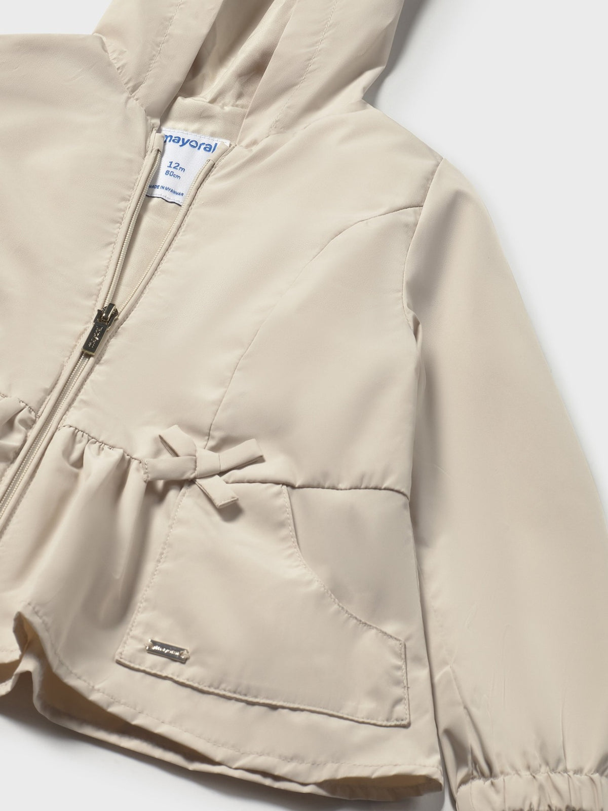 Parka Areia (Bege)  para Bebé Menina - Mayoral