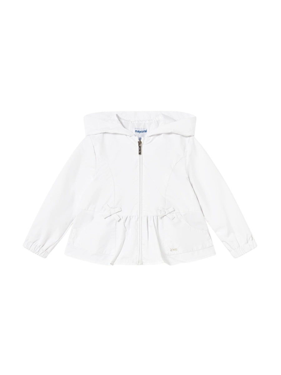 Parka Branco (Branco)  para Bebé Menina - Mayoral