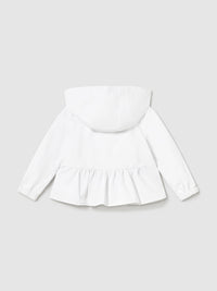 Parka Branco (Branco)  para Bebé Menina - Mayoral